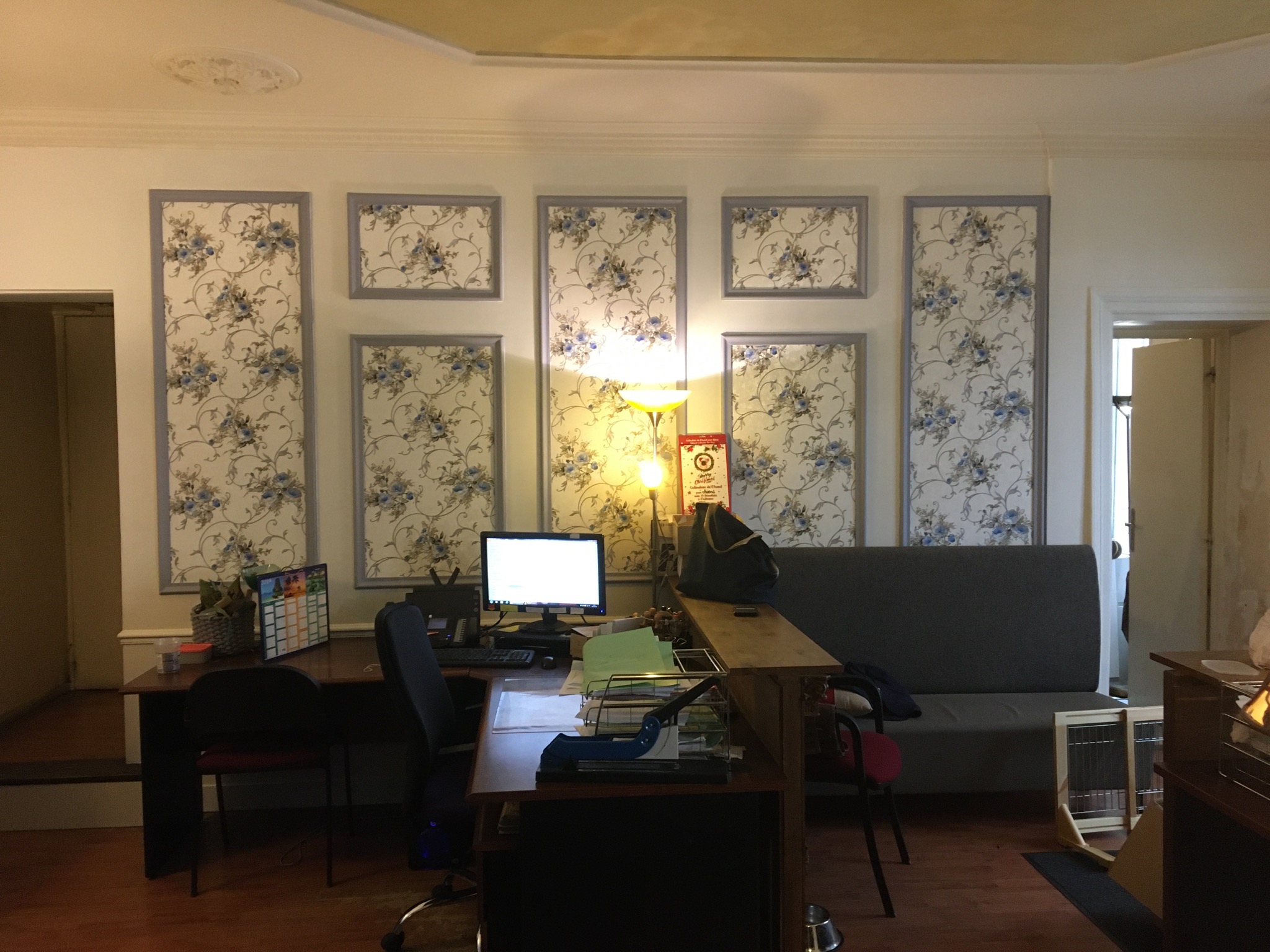 Papier peint bureau